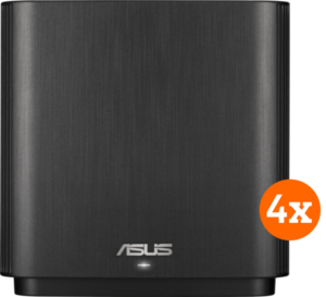 Asus ZenWifi AX XT8 Mesh Wifi 6 (4-pack zwart)