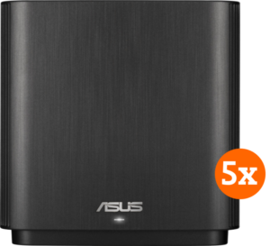 Asus ZenWifi AX XT8 Mesh Wifi 6 (5-pack zwart)
