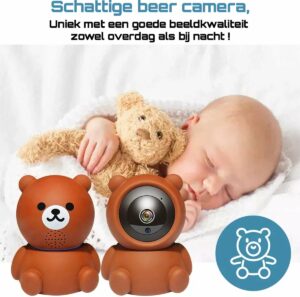 Babyfoon Beer met camera (EU)