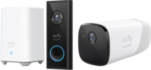 Eufy Video Doorbell Battery Set + Eufycam 2