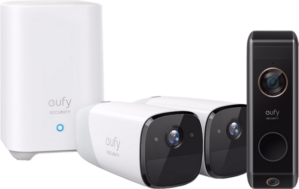 Eufycam 2 Pro 2-pack + Eufy Video Doorbell Dual 2 Pro