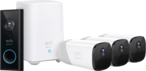 Eufycam 2 Pro 3-Pack + Video Doorbell Battery