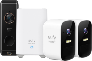 Eufycam 2C Duo Pack + Eufy Video Doorbell Dual 2 Pro