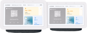 Google Nest Hub 2 Charcoal 2-pack