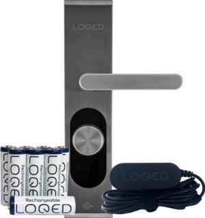 Loqed Touch Smart Lock + Power Kit