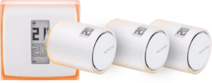 Netatmo Thermostaat + 3 radiatorknoppen