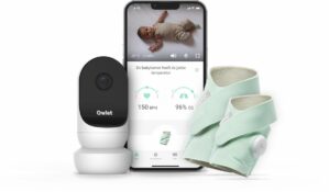 Owlet Monitor Duo Plus 2 - NIEUW - Smart Sock Plus en Cam 2 - Meest Complete Babymonitor (0 maanden - 5 jaar) - Mint