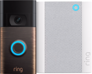 Ring Video Doorbell Gen. 2 Lichtbrons + Chime Gen. 2 (2020)