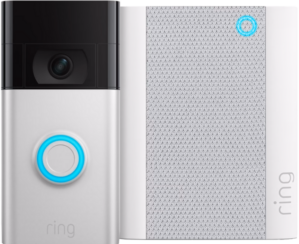Ring Video Doorbell Gen. 2 Nikkel + Chime Gen. 2 (2020)