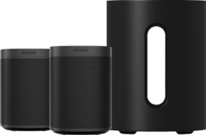Sonos One + One SL + Sub Mini Zwart
