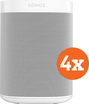 Sonos One Wit 4-pack