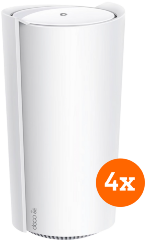 TP-Link Deco XE200 Mesh Wifi 6E (4-pack)