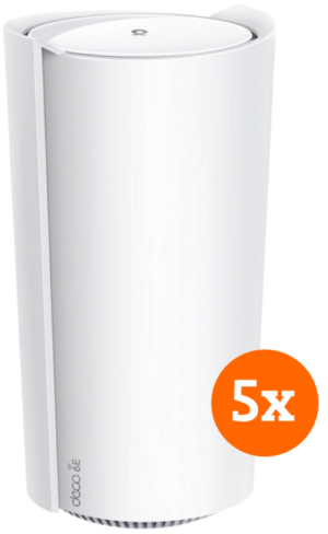 TP-Link Deco XE200 Mesh Wifi 6E (5-pack)