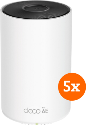 TP-Link Deco XE75 Mesh Wifi 6E (5-pack) - 2022