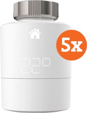 Tado Slimme Radiator Thermostaat 5-Pack (uitbreiding)