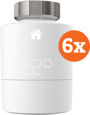 Tado Slimme Radiator Thermostaat 6-Pack (uitbreiding)