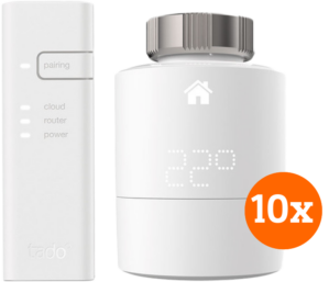 Tado Slimme Radiator Thermostaat Starter 10-Pack