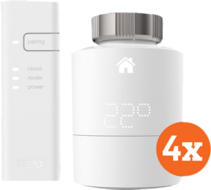 Tado Slimme Radiator Thermostaat Starter 4-Pack