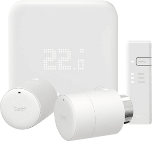 Tado Slimme Thermostaat V3+ startpakket + 2 radiatorknoppen