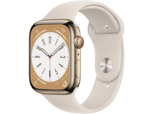 Apple Watch Series 8 Cellular 45 Mm Gold/stainless Steel/star