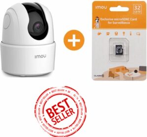 Babyfoon Met Camera - Met App - Draaibaar Camera - Geluid en Bewegingsdetectie - 32 Gb SD card - Nactvisie - Full HD - Wifi - Sirene