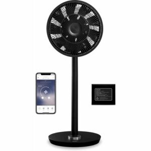 Duux ventilator Whisper Flex Smart inclusief batterij (Zwart)