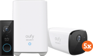Eufy Eufycam 2 5-Pack + Video Doorbell Battery