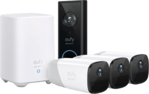 Eufycam 2 3-Pack + Video Doorbell Battery