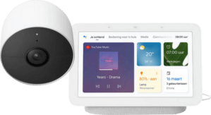 Google Nest Cam + Google Nest Hub 2