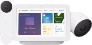 Google Nest Cam + Nest Deurbel + Nest Hub 2
