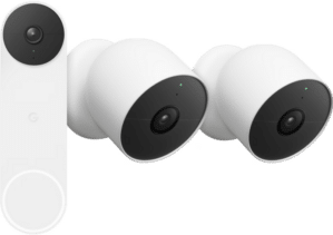 Google Nest Doorbell + Google Nest Cam 2-pack