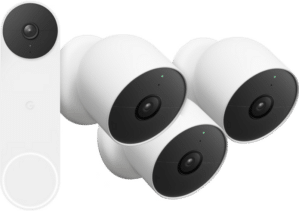 Google Nest Doorbell + Google Nest Cam 3-pack