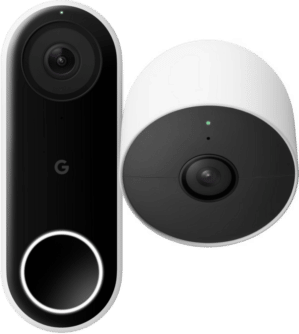 Google Nest Hello Doorbell + Google Nest Cam
