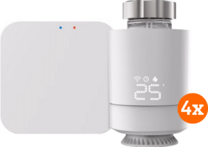 Hama Slimme Thermostaat startpakket + 4 radiatorknoppen
