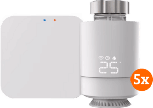Hama Slimme Thermostaat startpakket + 5 radiatorknoppen