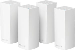 Linksys Velop tri-band Mesh Wifi (4-pack wit)