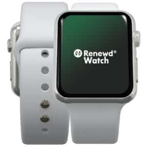 Renewd Apple smartwatch 5 44 mm (Zilver / Wit)
