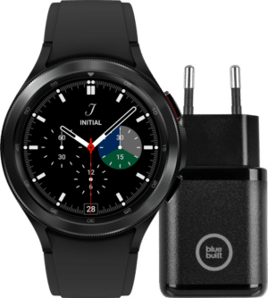 Samsung Galaxy Watch 4 Classic 46 mm Zwart + BlueBuilt Oplader