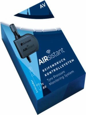 AIRsistant - 1 Sensor - Schrader Valve (AV) | Digitale bandendruk meter | airchecker | drukmeter | bandenspanning