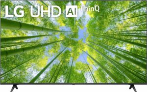LG Electronics 55UQ80009LB.AEUD LED TV 139 cm 55 inch EEC G (A - G) DVB-C, DVB-S2, DVB-T2, UHD, Smart TV, Wi-Fi, CI+