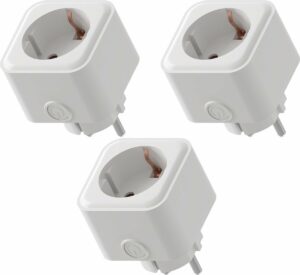 Ledvion 3 Pack - Slimme stekker - Energieverbruiksmeter - Smart / WiFi Stekker