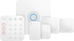 Ring Alarmsysteem met 1 magneetcontacten en 2 bewegingssensoren