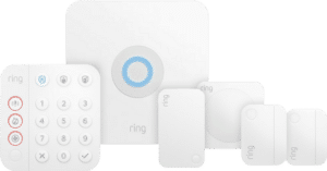 Ring Alarmsysteem met 2 magneetcontacten en 1 bewegingssensor