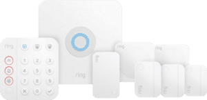 Ring Alarmsysteem met 3 magneetcontacten en 2 bewegingssensoren