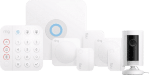 Ring Alarmsysteem met 4 sensoren + Indoor Cam Wit