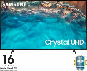 Samsung Series 8 UE85BU8070 2,16 m (85") 4K Ultra HD Smart TV Wifi Zwart