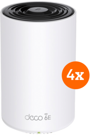 TP-Link Deco XE75 Pro Mesh Wifi 6E (4-pack)