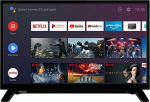 Toshiba 24WA2063DA, 61 cm (24"), 1366 x 768 Pixels, LED, Smart TV, Wifi, Zwart