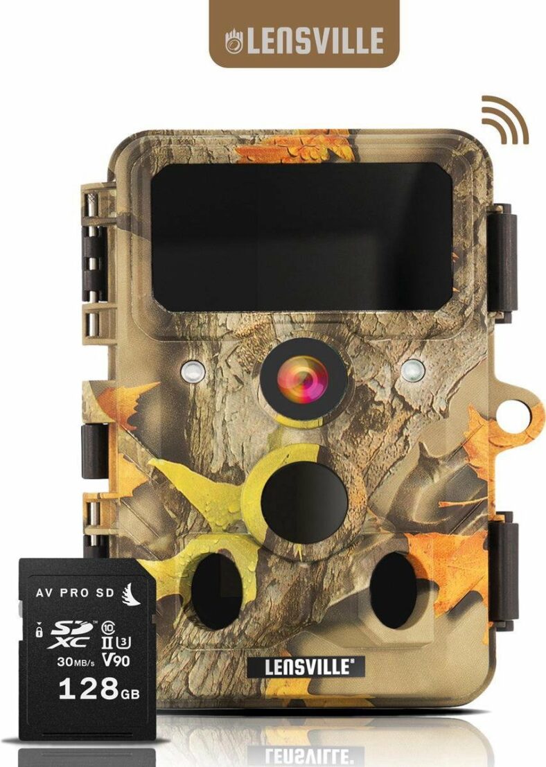 Cámara de juego Trail camera - 4k 48 megapíxeles, con función de visión