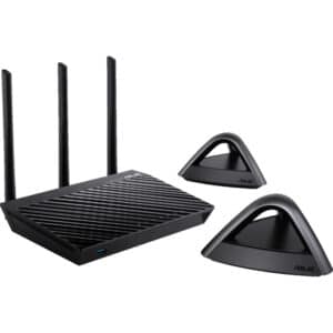 ASUS AiMesh AC1750 Wifi system RT-AC66 + 2x Lyra Trio mesh router 2,4Ghz/ 5Ghz Dual-band
